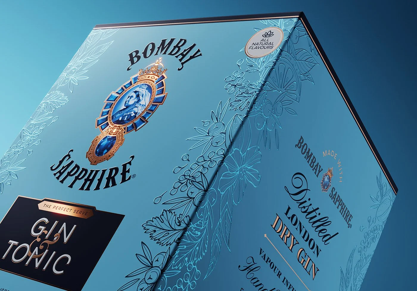 Bombay Sapphire | Botanical Packaging Illustrations — Maggie